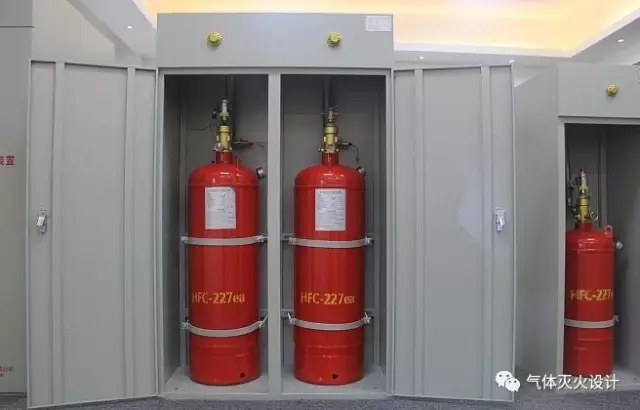 柜式七氟丙烷氣體滅火裝置（雙瓶組）